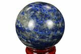 Polished Lapis Lazuli Sphere - Pakistan #171003-1